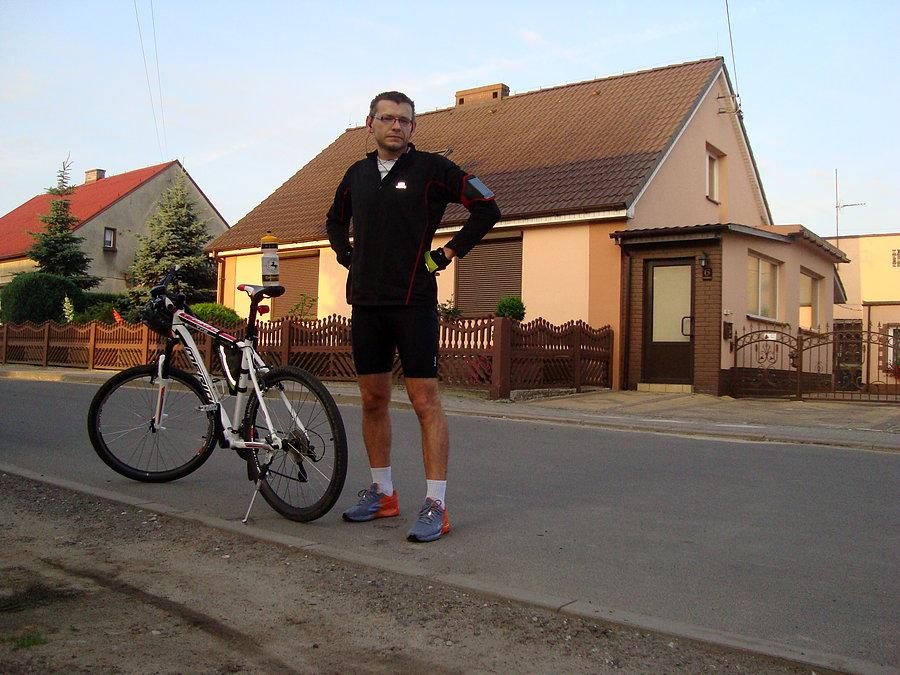 Szybka focia na odpoczynku na półmetku