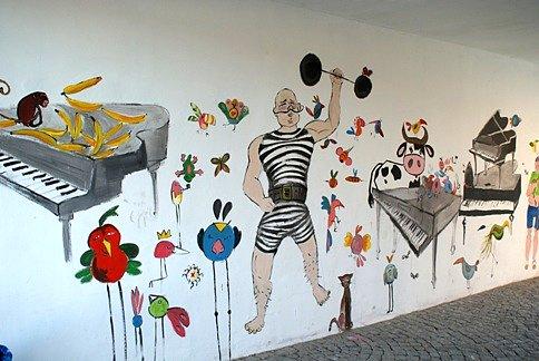 Ten mural też jest nowy