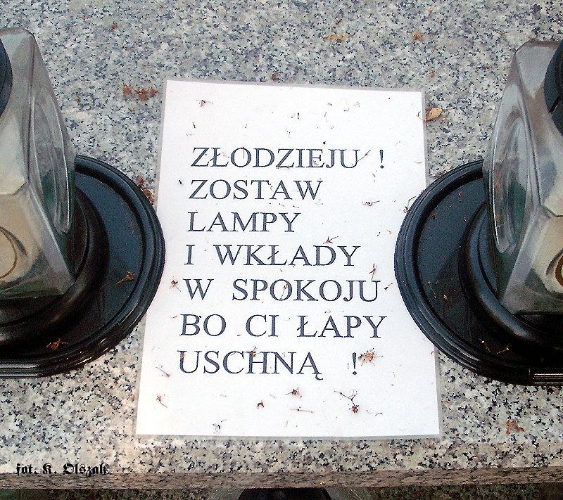 Bardzo poważne ostrzeżenie