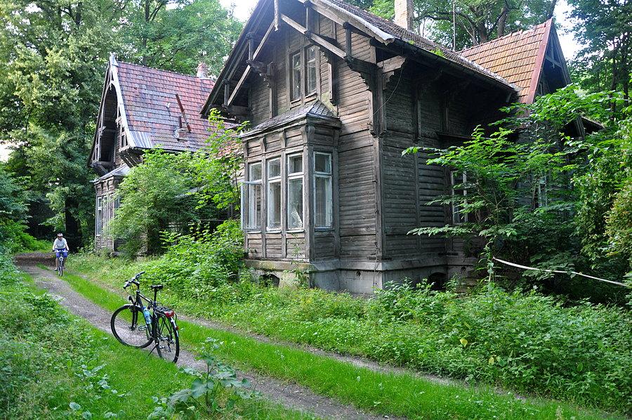 Dwór modrzewiowy w Skrzydlowie
