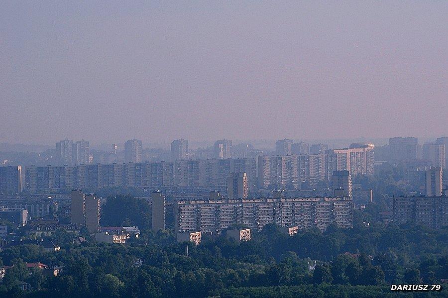 Tarnów widok ze Góry Św. Marcina (Osiedla Tarnowskie)