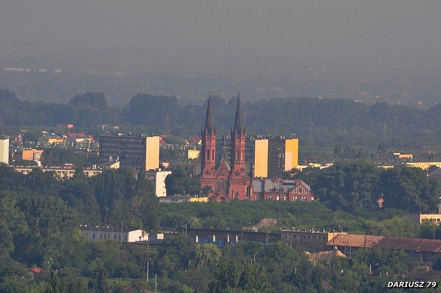 Tarnów widok ze Góry Św. Marcina (Kościół św. Rodziny)