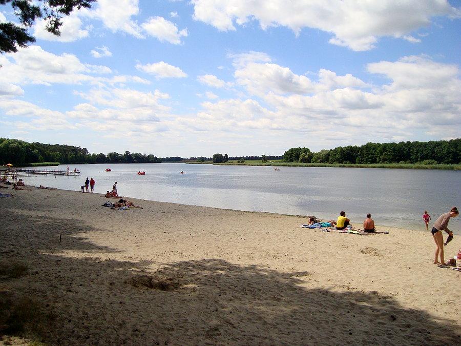 Plaża w Gołuchowie