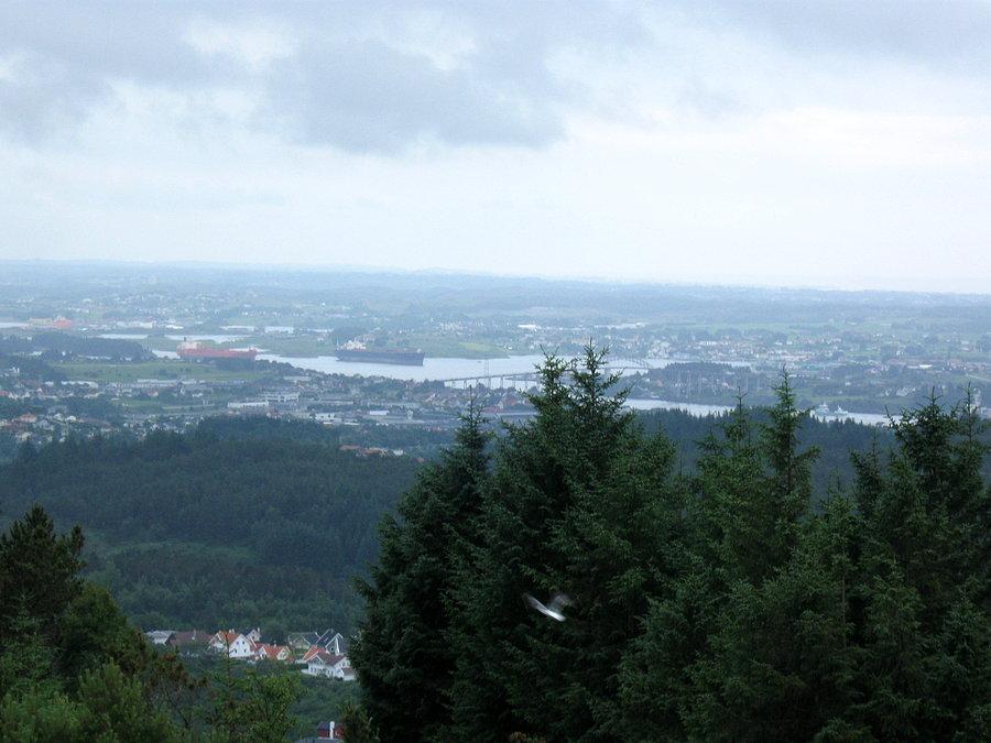 Widok na Haugesund