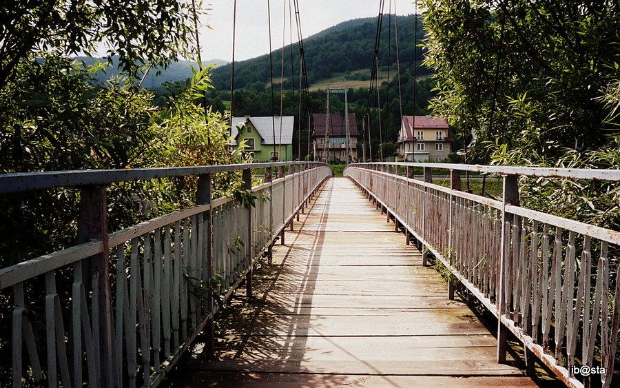 Most wiszący w Tylmanowej
