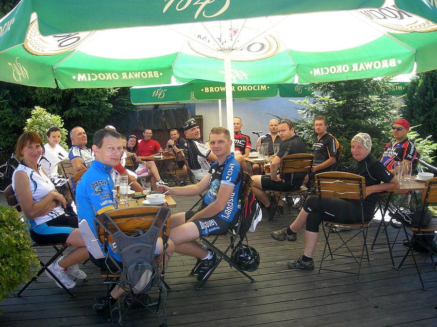 Pit stop w karczmie w Rabsztynie po drodze do Krakowa