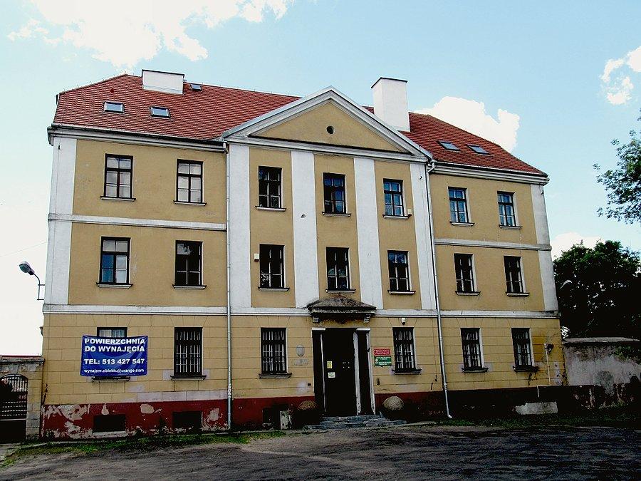 Zamek w Brześciu Kujawskim.. ponoć kiedyś był nim