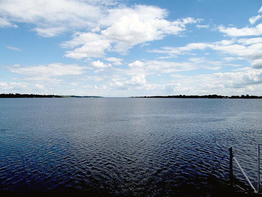 Wisła przed tamą czyli zbiornik Włocławek