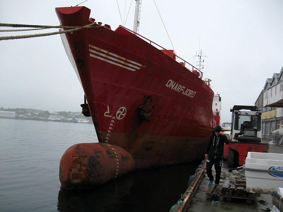 Stateczek w Haugesund