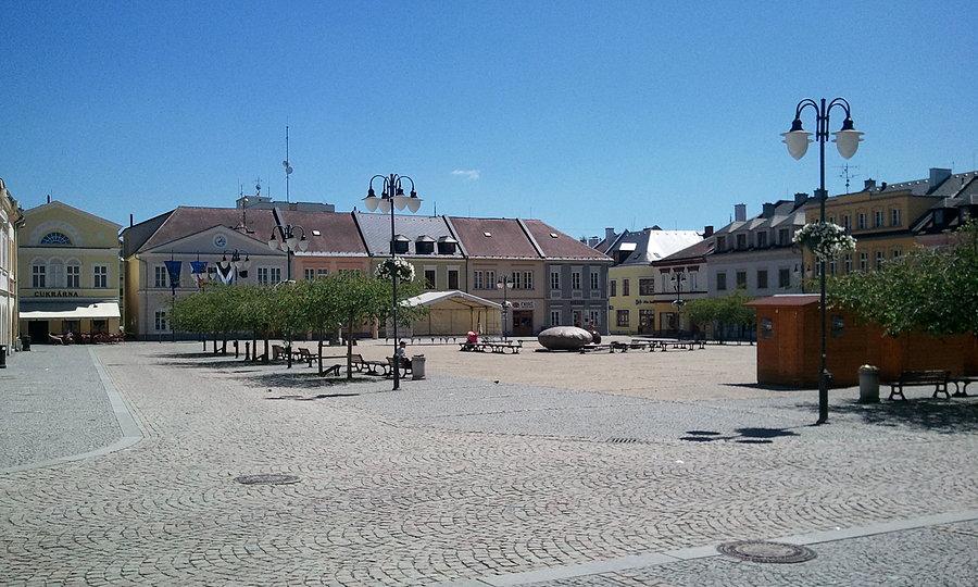 Rynek w Bruntal, Czechy