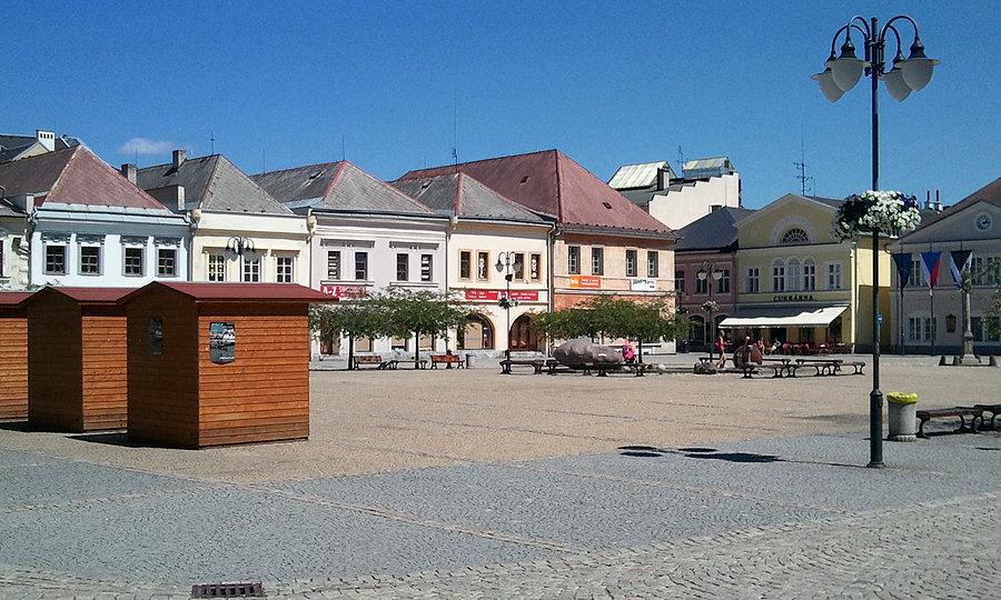 Rynek w Bruntal, czechy