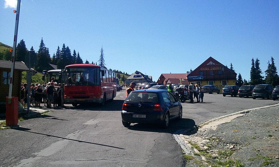Parking na Pradziadzie, Czechy