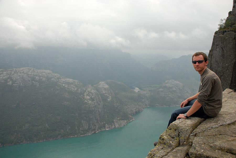 Prekestolen- widok na Lysefjord