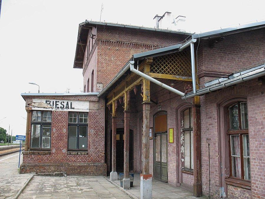 Biesal - stacja na linii do Królewca