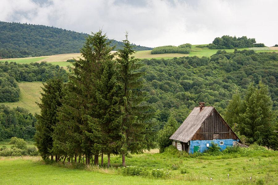 Widoczki w drodze do Myscowej