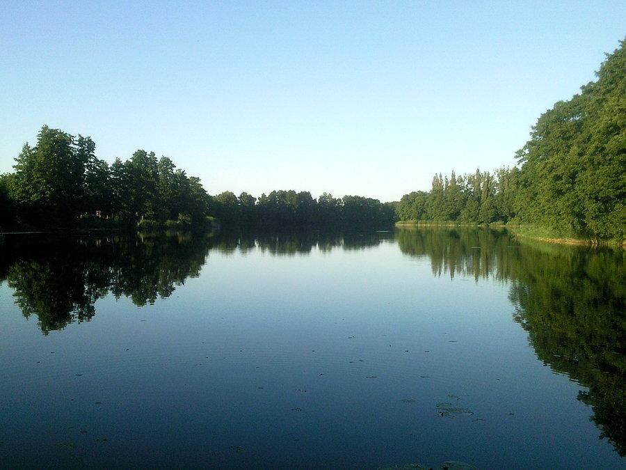 Jezioro w centrum miasta