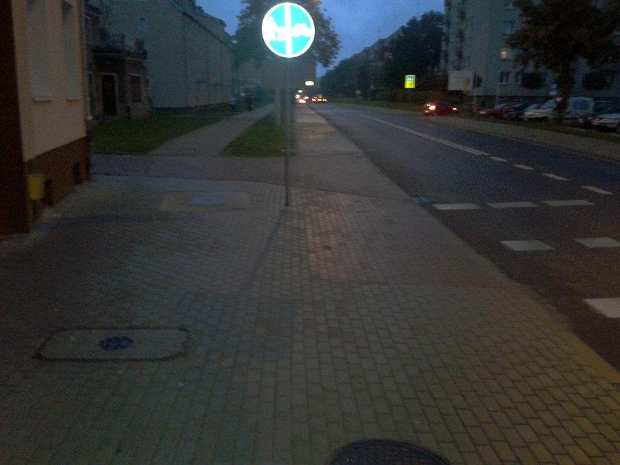 Ul.Robotnicza kierunek północ_od Pionierskiej