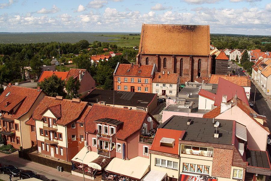 Widok z Wieży Wodnej