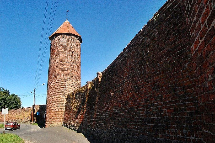 Baszta kaszana w Trzebiatowie