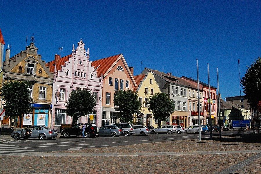 Rynek w Trzebiatowie
