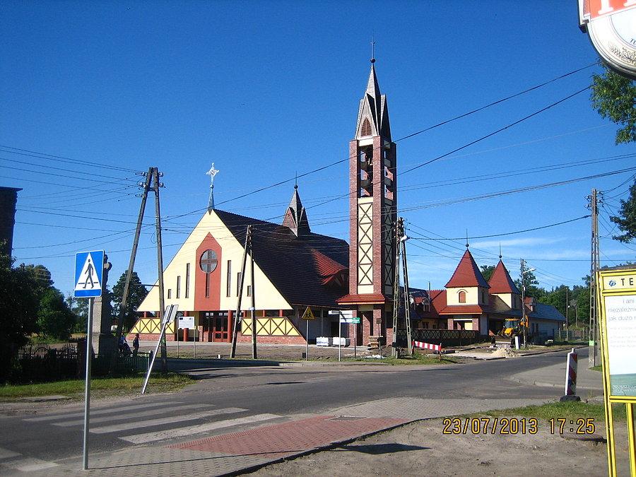 Boruszowice - kościół pod wezwaniem matki Boskiej Bolesnej
