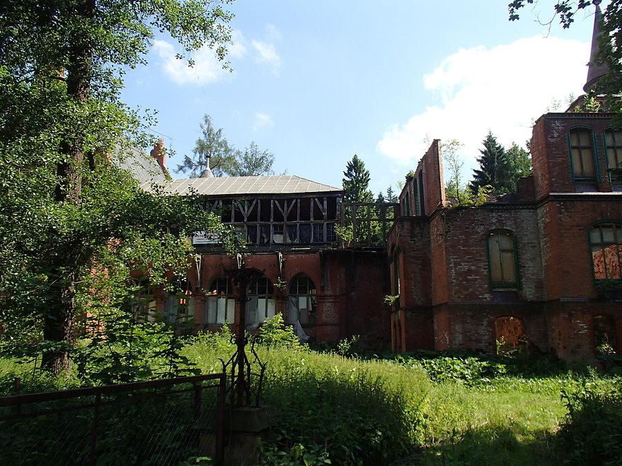 Ruiny sanatorium dr Hermana Brehmera - Grunwald