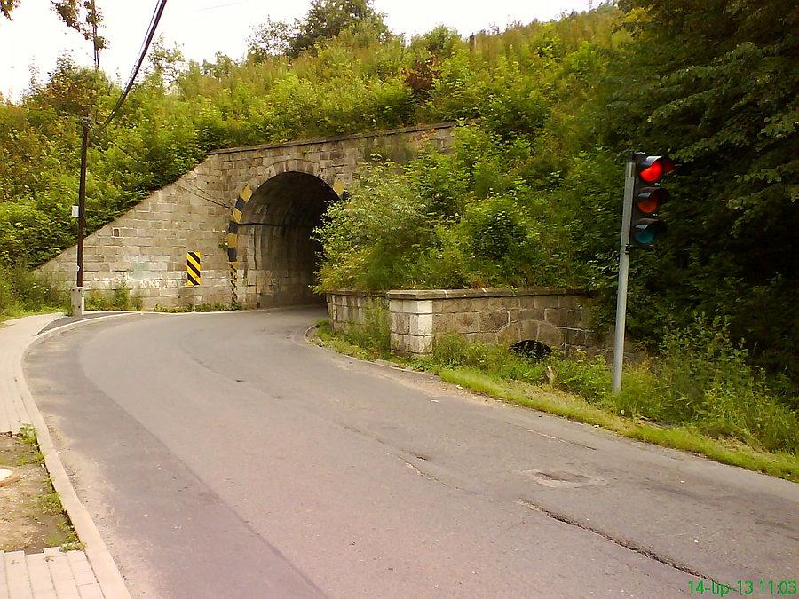 Niebezpieczny tunel w Jeleniej Górze - Goduszynie