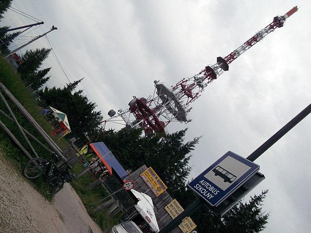 Maszt na Gubałówce (nie mieścił się w kadrze ;) )