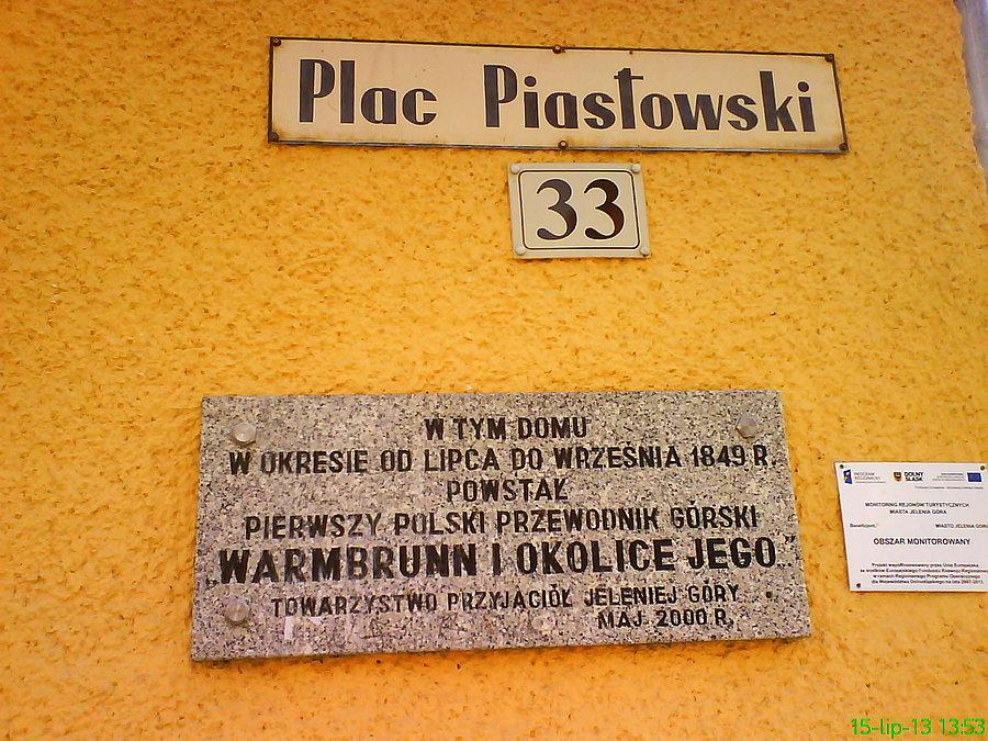 Ciekawostka w centrum Cieplic