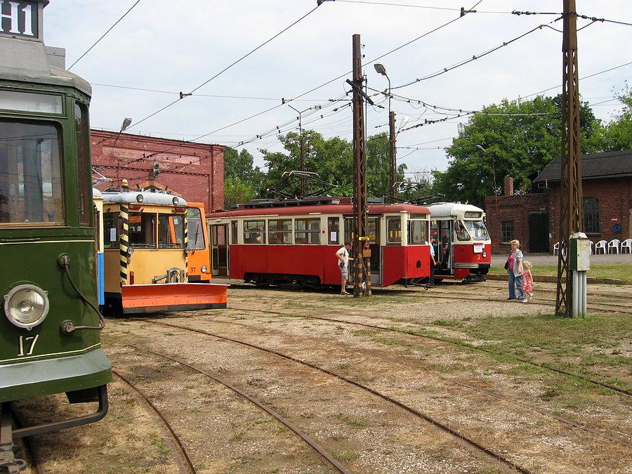 Łódź, Zajezdnia tramwajowa na Brusie