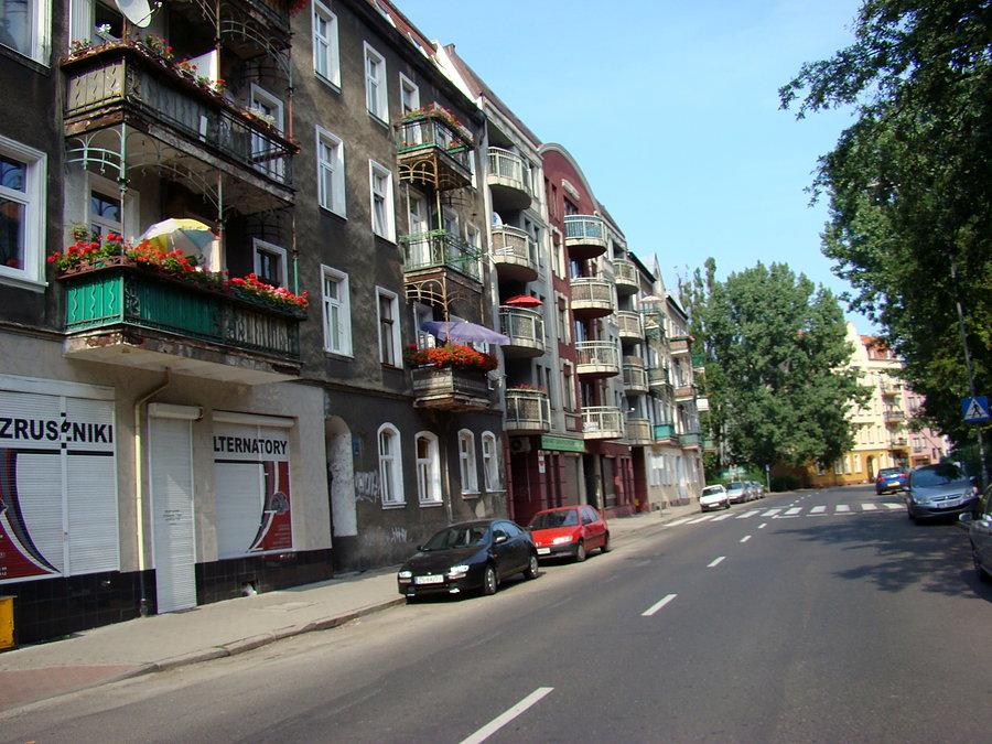Szczeciskie kamienice. Ul Emilii Plater