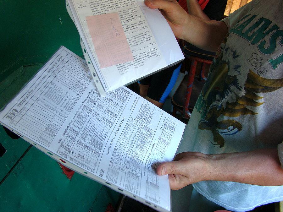 Prezent od pana Romana Szymańskiego , wieloletniego opiekuna ostatniego jeżdżącego Ganza