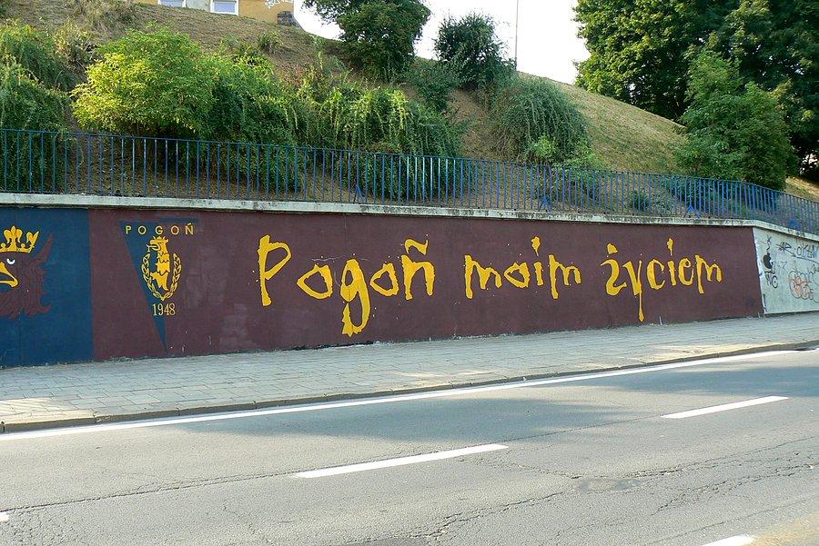 Hasło kibiców Pogoni Szczecin