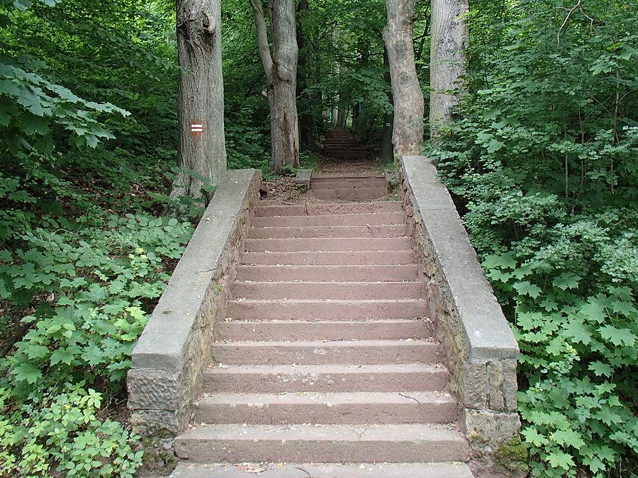 Schody na Górę Wszystkich Świętych