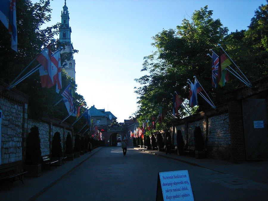 Jasna Góra o poranku