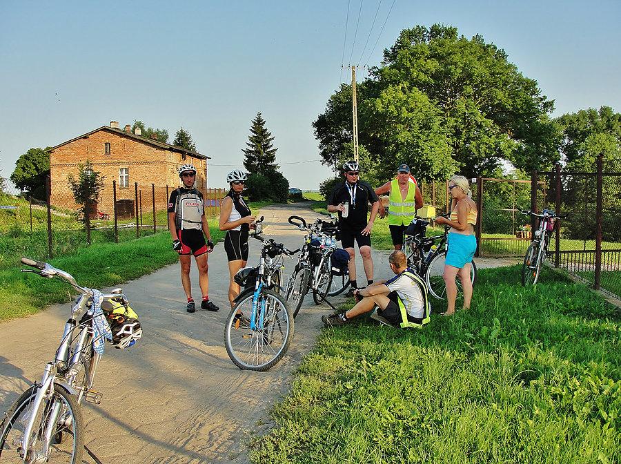 Ostatni postój w Rybakach. Dalej już prosto do Tczewa