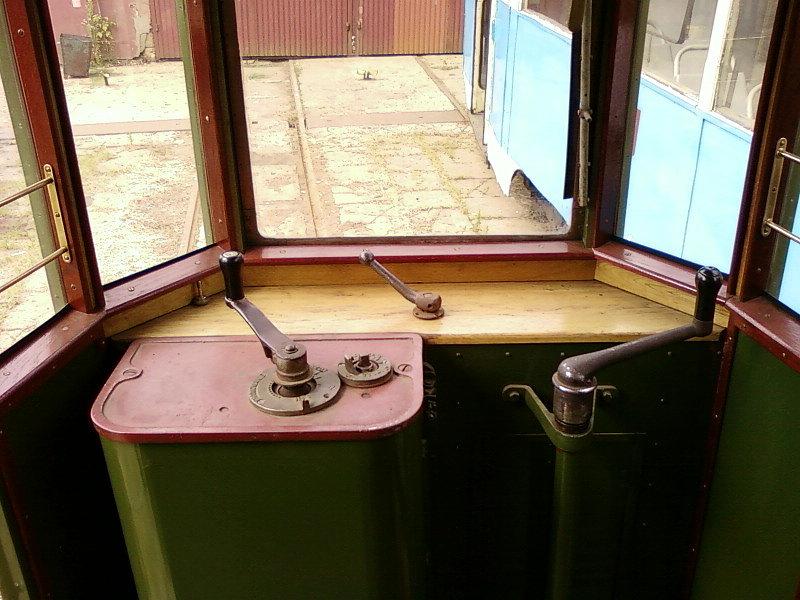 Wagon typu Sanok - miejsce motorniczego