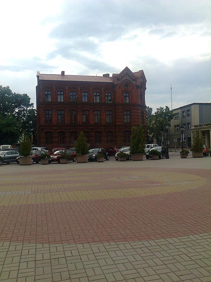 Plac w Żyrardowie z innego ujęcia