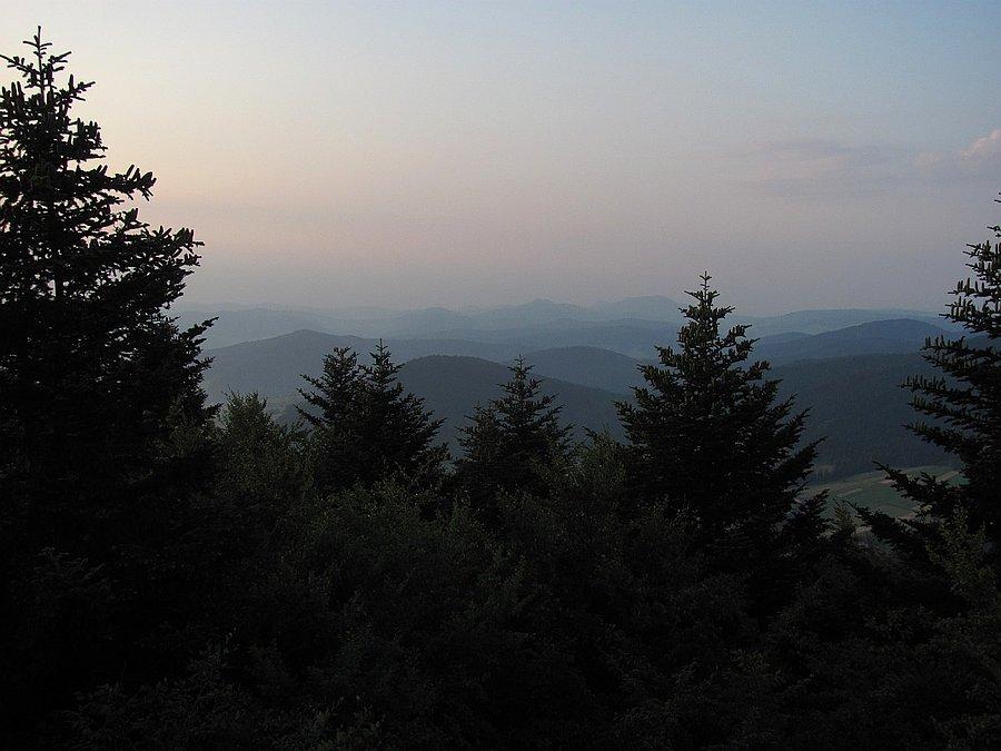 I stronę końca Beskidu Niskiego i Pasma Busov