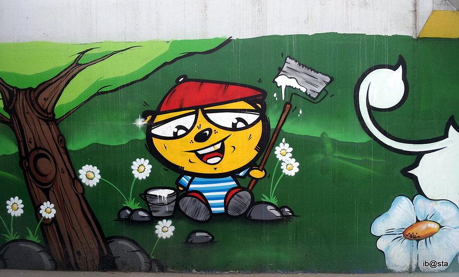 Tajemniczy ogród - 0700team - Street Art Festival Katowice 2011