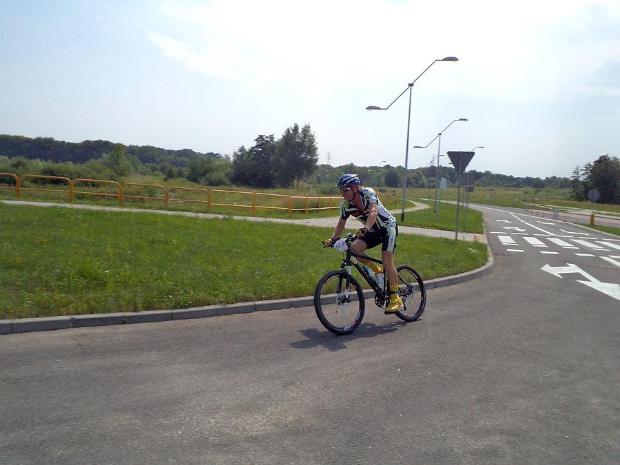 Modrzewina Race - Leszek na trasie
