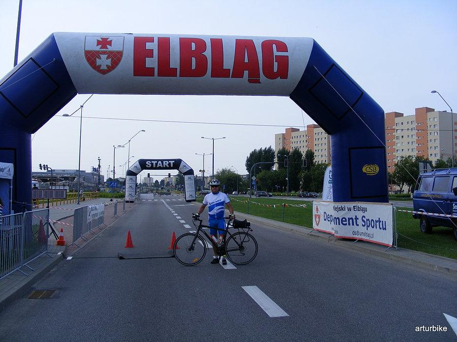 Start i meta kryterium szosowego w Elblągu