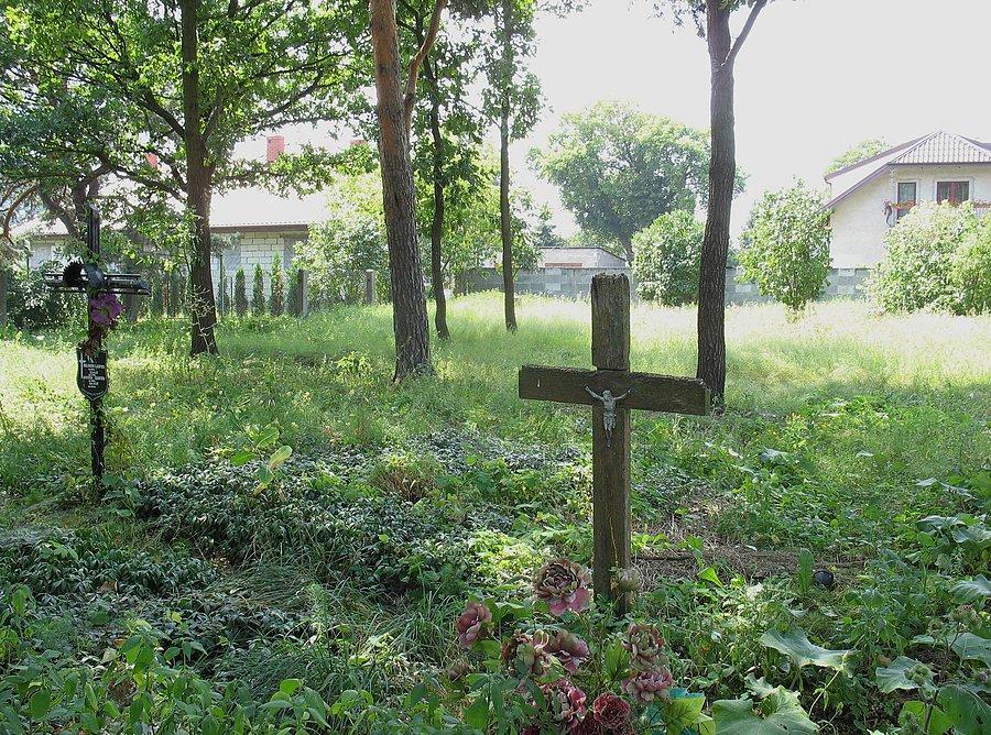 Skierdy - pozostałości cmentarza mennonickiego
