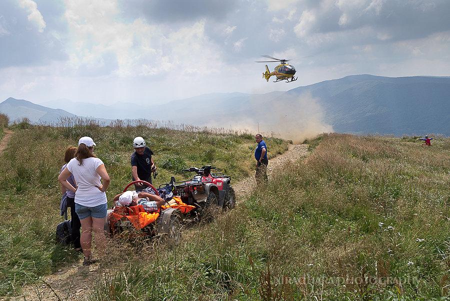 Do akcji wkracza helikopter