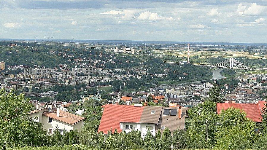 Wzgórze Zniesienie i panorama Przemyśla
