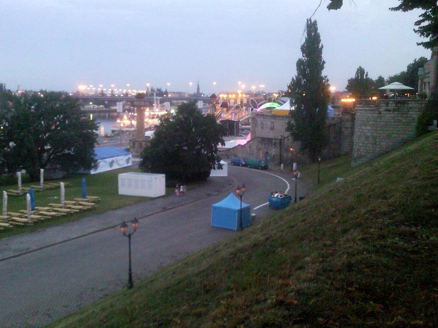 Widok z Wałów Chrobrego