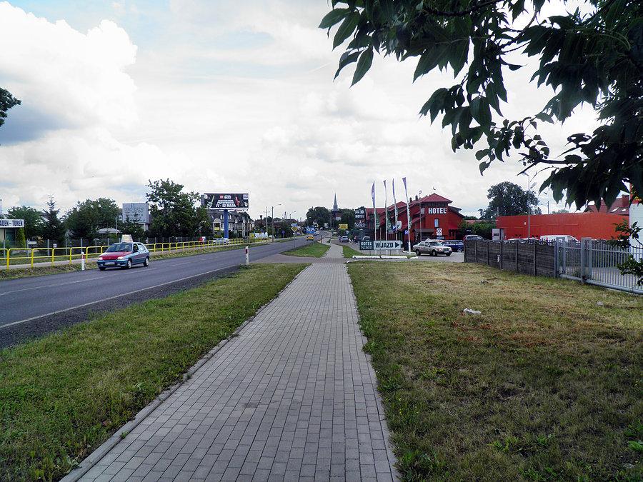 Droga Skarbimierzyce - Mierzyn, dobrze znana bikerom z naszych terenów