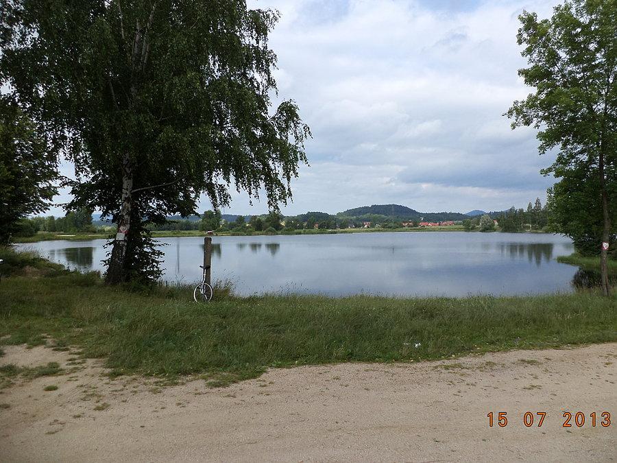 Staw Balaton. :) /pomiędzy Jelenią Górą-Czarne a Staniszowem