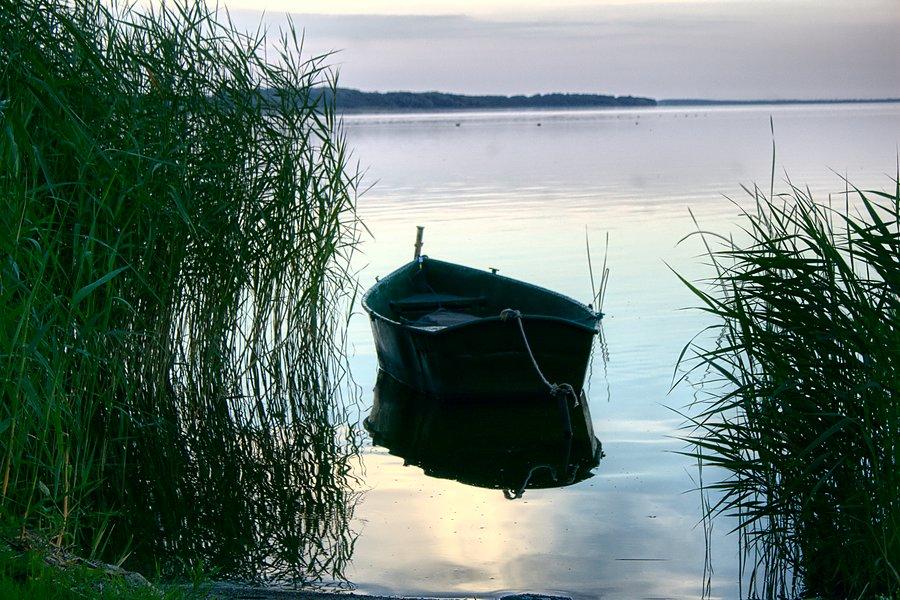 Łodzie na Miedwiu