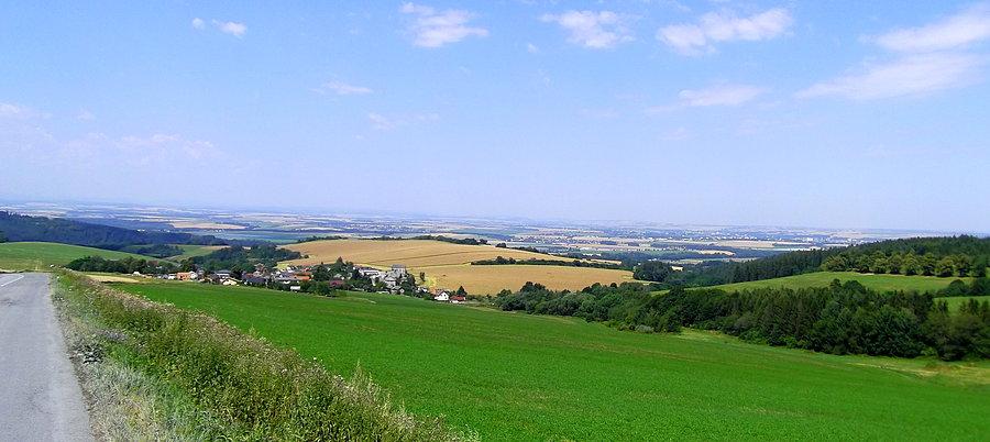Bohučovice - Zjazd do Hradca nad Moravici